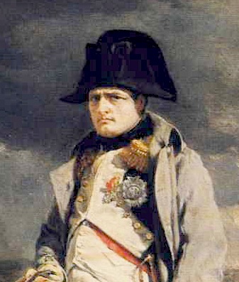 Equestrian portrait of Napoleon Bonaparte